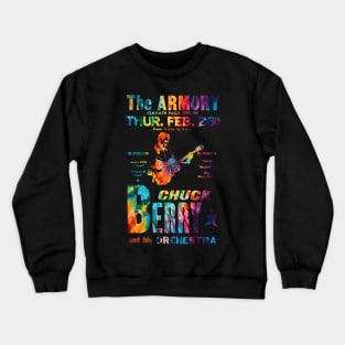 Chuck Berry concert poster Crewneck Sweatshirt